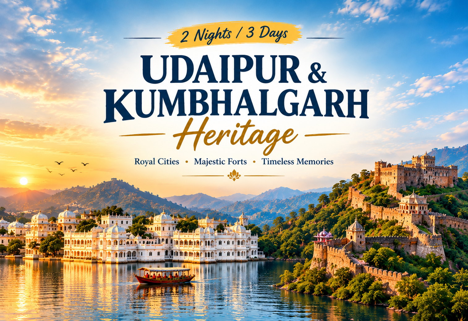 UDAIPUR & KUMBHALGARH HERITAGE